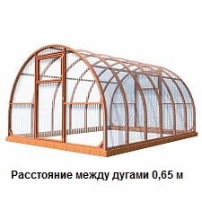 Дуги теплицы Здесь было изображение каркаса теплицы